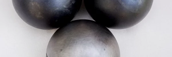 Equilibrage d'une boule de pétanque